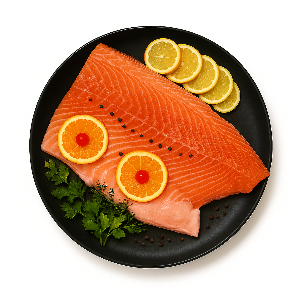 فیله سالمون نروژی تازه فیله سالمون نروژی تازه آندیب ماهی