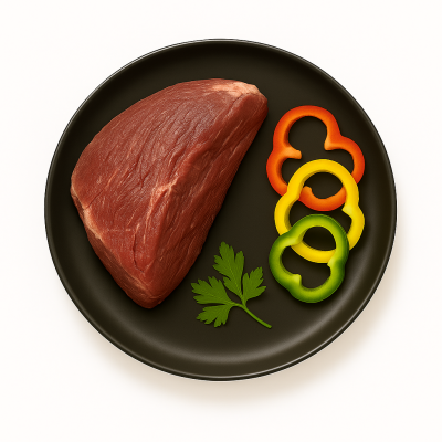 فیله سه گوش شترمرغ آندیب گوشت قرمز گوشت شترمرغ