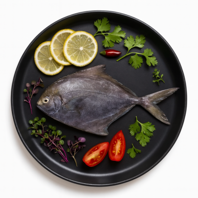 ماهی حلوا سیاه آندیب گوشت سفید