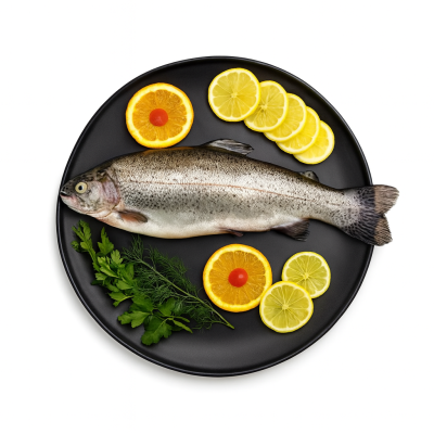 ماهی قزل آلا ویژه آندیب ماهی گوشت سفید