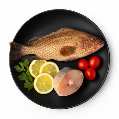 ماهی هامورگوشت سفید گوشت آندیب ماهی