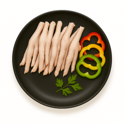 پای مرغ آندیب گوشت سفید