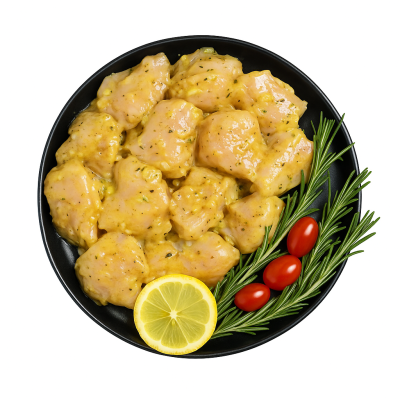 جوجه کباب سیر و کره آندیب گوشت فرآوری شده مرغ