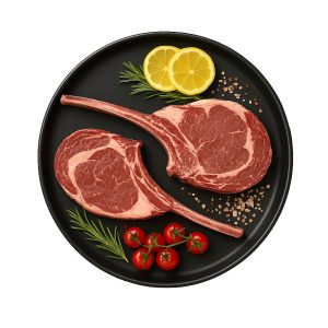 استیک ریبای گوساله آندیب گوشت فرآوری شده