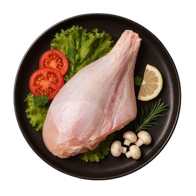 ساق بوقلمون آندیب گوشت فرآوری شده مرغ بریان و تنوری