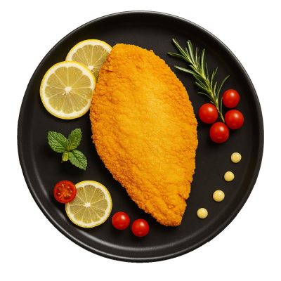 شنیسل ماهی قزل آلا گوشت فرآوری شده آندیب سوخاری شنیسل مرغ