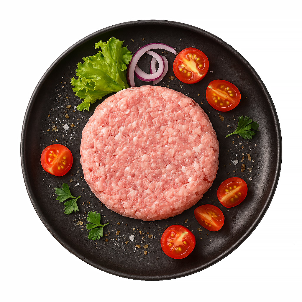 لم برگر گوشت فرآوری شده لم برگربرگر گوسفندی آندیب