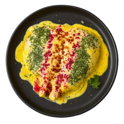 مرغ پروانه ای یونانی گوشت فرآوری شده آندیب مرغ بریان و تنوری