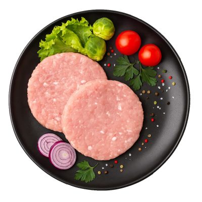 وایت میت برگر همبرگر گوشت فرآوری شده آندیب