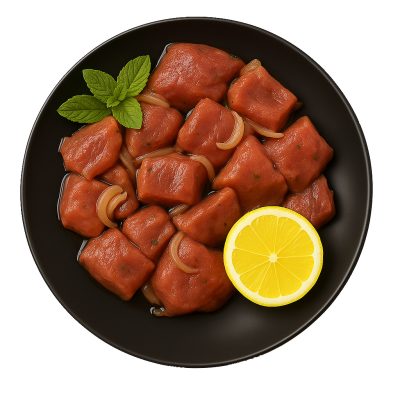 چنجه راسته گوساله آندیب گوشت فرآوری شده کباب مرغ