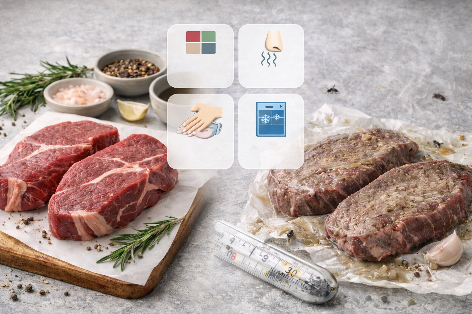 چگونه بفهمیم گوشت قرمز فاسد شده است؟ گوشت قرمز گوشت گوسفندی آندیب